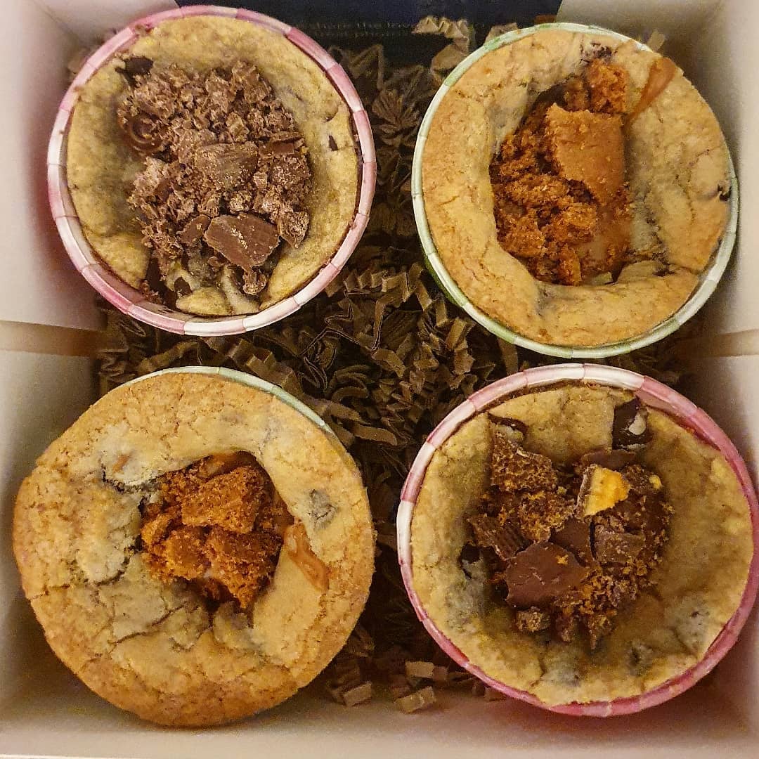 Box of 4 Cookie Cups