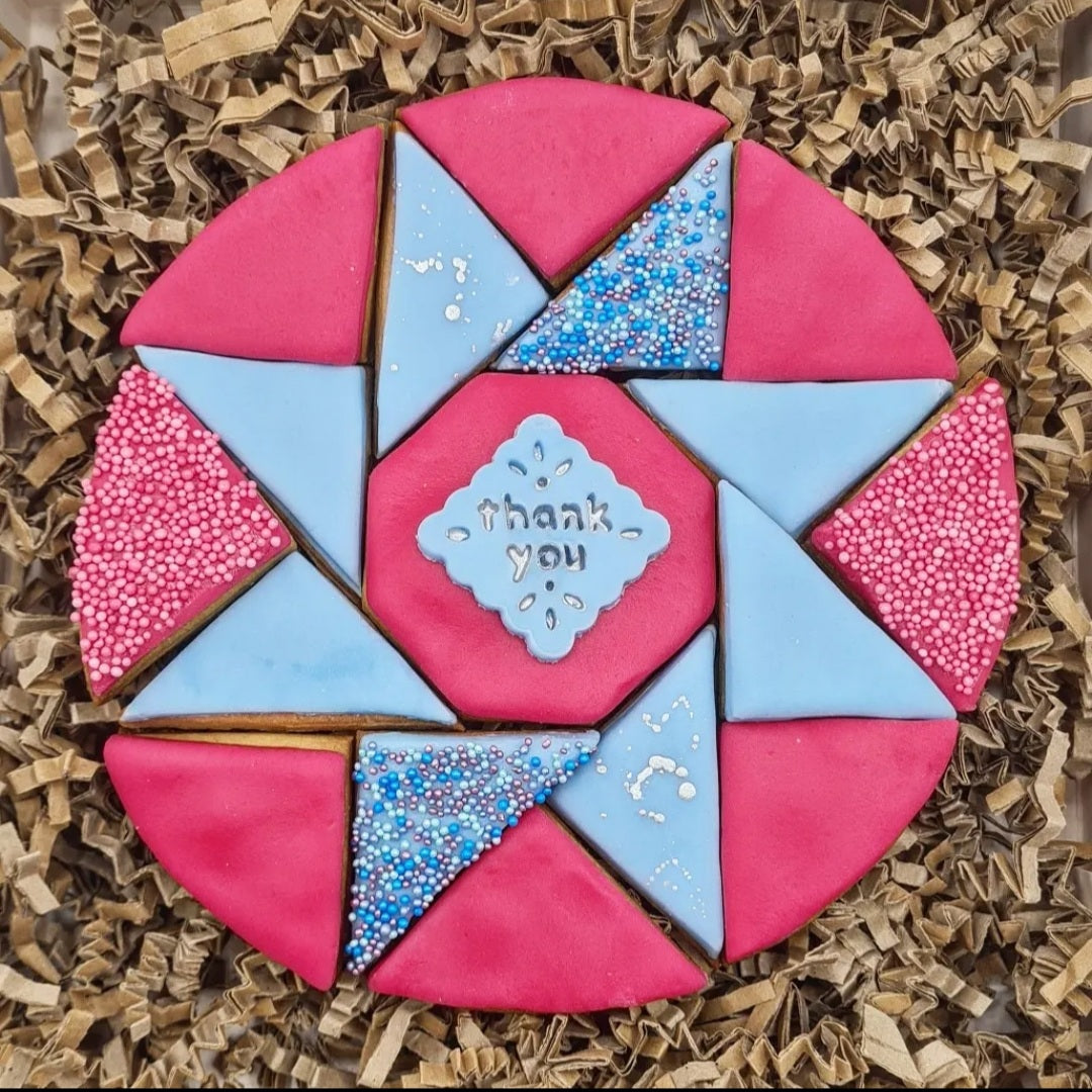 Round Sharable Biscuit Platter